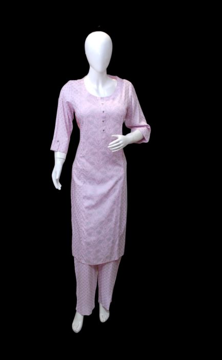 Kurta Pant Set Lavender color