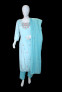 Cotton suit with contrast dupatta & Pant